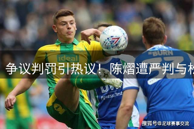 争议判罚引热议！陈熠遭严判与松岛辉空获宽容形成鲜明对比