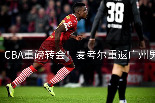 CBA重磅转会！麦考尔重返广州男篮 广东队天价签约成笑柄